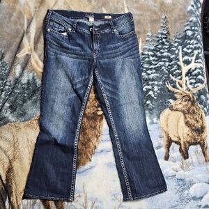 Silver Jeans Women's Suki Flared Jeans 36x34